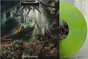 Disma - Earthendium - TRANS GREEN 12 Inch Vinyl Record LTD 444