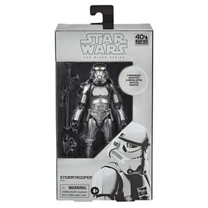Black Series Carbonized Stormtrooper Toy 6-Inch-Scale Rebels Collectible Action Figure