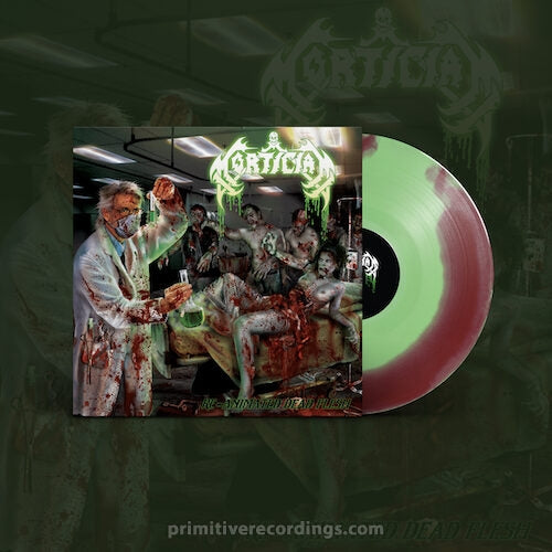 Reanimated Dead Flesh 12" Red/Green Swirl Vinyl Record