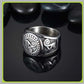 Stainless Steel Triskelion - Triskeles Ring