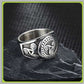 Stainless Steel Triskelion - Triskeles Ring