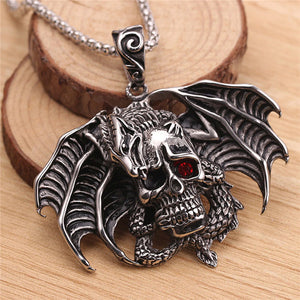 Dragon Skull Necklace