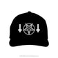 Baphomet Crosses Embroidered Hat or Beanie