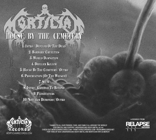 House by the Cemetery CD Digipak Reissue