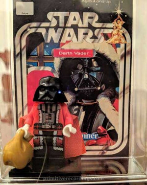 Custom Darth Vader Santa Minifigure