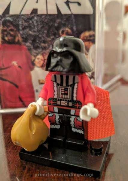 Custom Darth Vader Santa Minifigure