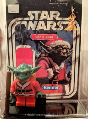 Custom Yoda Santa Minifigure