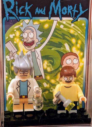 Custom Deluxe Rick and Morty Minifigure Set