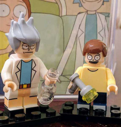 Custom Deluxe Rick and Morty Minifigure Set