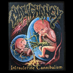 Intrauterine Cannibalism Back Patch