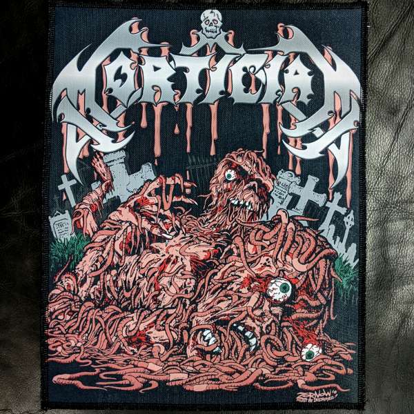 Worms By Zornow Back Patch