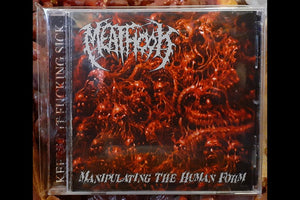 Manipulating The Human Form Limited Blood Splatter Jewel Case CD