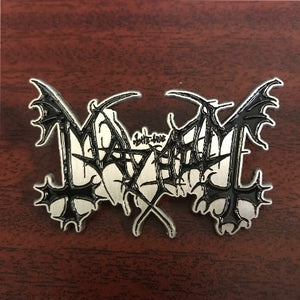 Mayhem - Logo Pin