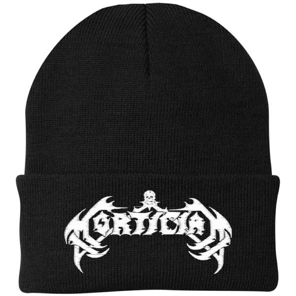 Mortician Black Beanie