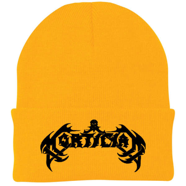 Mortician Terrifying Yellow Beanie