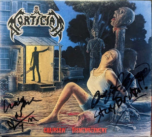 Chainsaw Dismemberment Signed Digipak CD Reissue