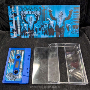 Darkest Day Of Horror Audio Cassette Tape Blue Reissue