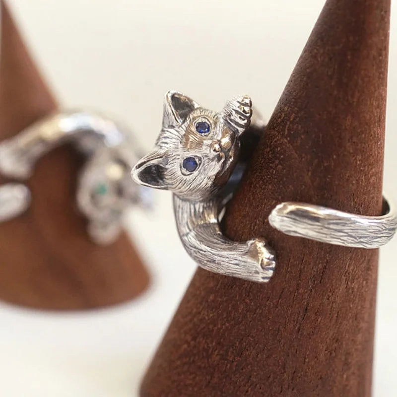 Cat Wrap Ring