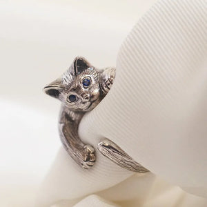 Cat Wrap Ring