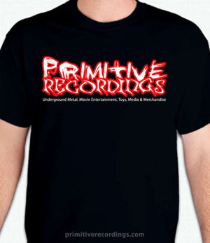 Primitive Recordings Logo Screenprinted T-Shirt