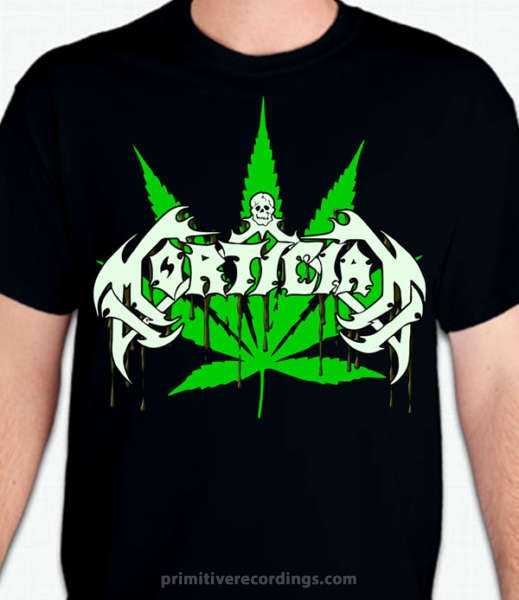 Mortician Pot Leaf T-Shirt