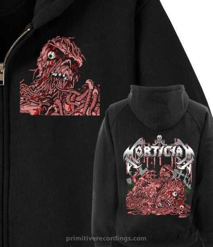 Worms by Zornow Zipper Hoodie