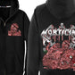 Worms by Zornow Zipper Hoodie