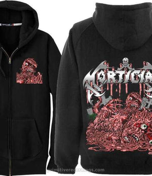 Worms by Zornow Zipper Hoodie