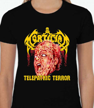 Telepathic Terror Ladies T-Shirt