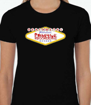 Las Vegas Sign Logo Ladies T-Shirt