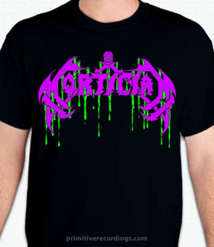 Toxic Purple Mortician Logo T-Shirt