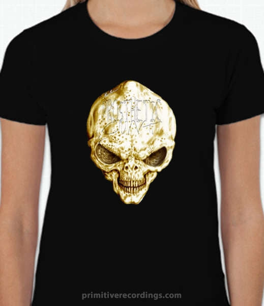 Alien Skull Ladies T-Shirt