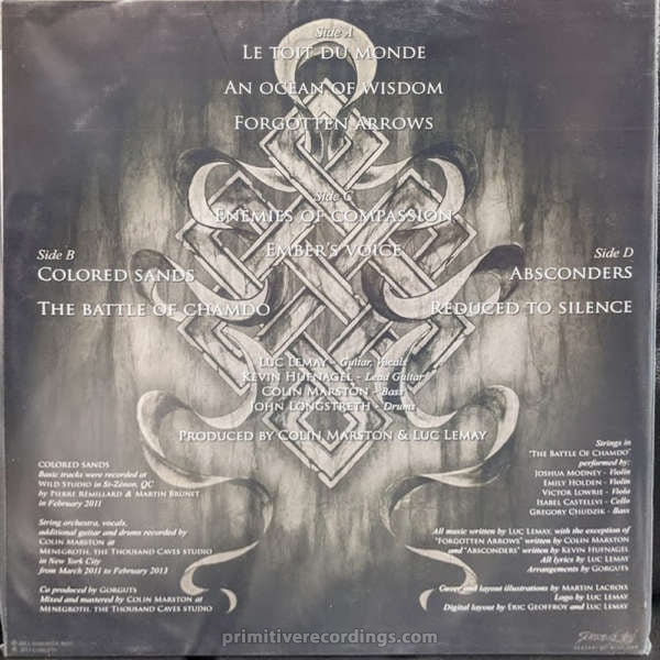 Colored Sands Trans Sea Green 2x LP Double 12 Inch Vinyl (2013)