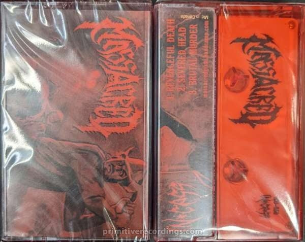 Brutal Murder "White Colored" Limited Audio Cassette Tape