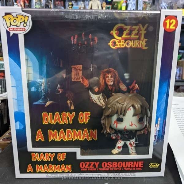 Ozzy Osbourne Diary of a Madman Pop! Album Figure with Case