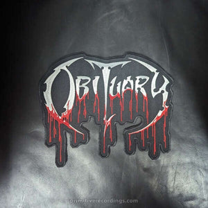 Obituary Large Embroidered Patch