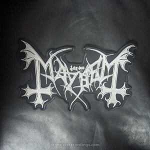 Mayhem Large Embroidered Patch