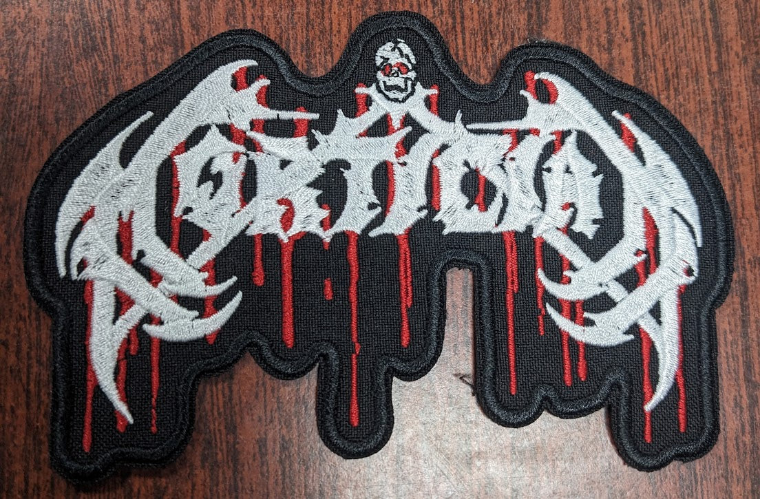 Mortician Logo Embroidered Import Patch