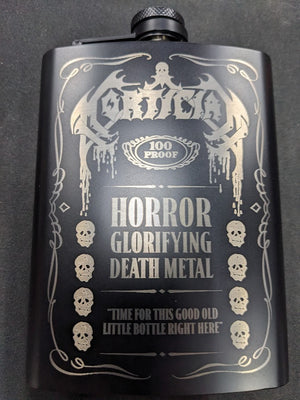 Mortician 8 oz. Flask