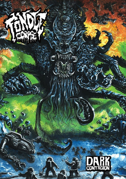 Dark Contagion Green Audio Cassette Tape