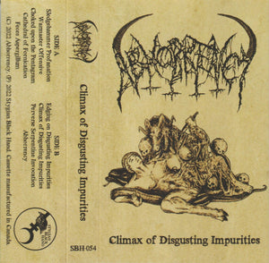 Climax Of Disgusting Impurities Audio Cassette