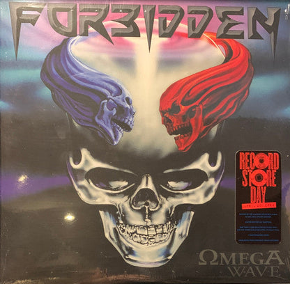 Omega Wave 2X 12" Clear Red/Blue Splatter Vinyl