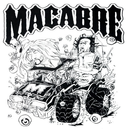 Macabre/Capitalist Casualties Split 7" Red Vinyl Used