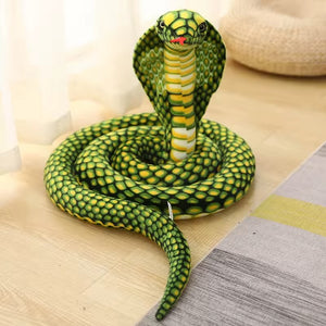 Realistic Cobra Plush Toy