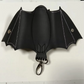 Gothic Bat Coin Bag with Keychain