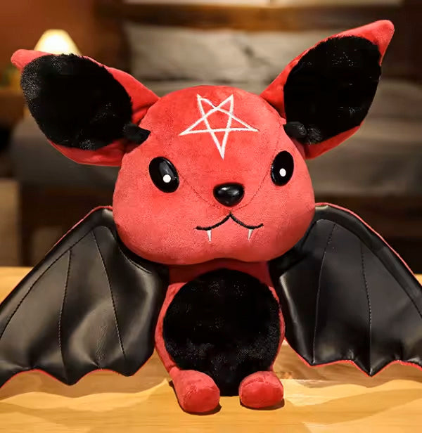 Demon Bat Plushie – Red