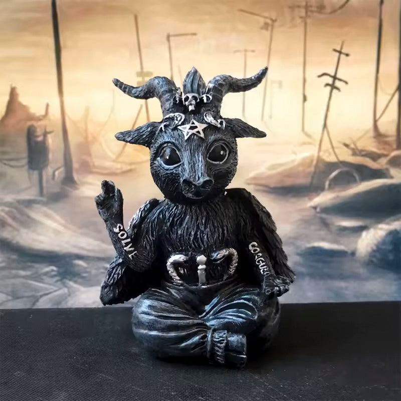 Small Baphomet Goat Statue