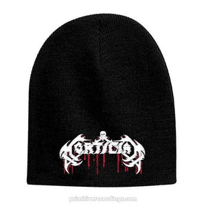 Mortician Blood Logo Embroidered Hat or Beanie