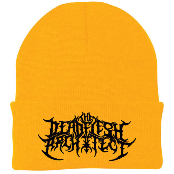 The Deadflesh Architect Terrifying Yellow Beanie