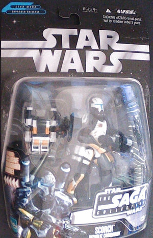 Saga Collection Clone Wars Scorch Republic Commando Action Figure